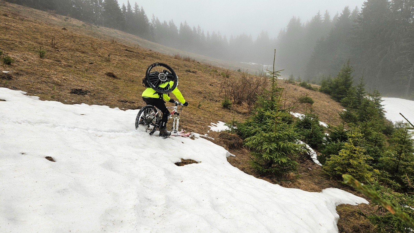 #13 Le vélo ski sur l’herbe ce n’est pas fait pour. Le vélo ski sur l’herbe ce n’est pas fait pour.