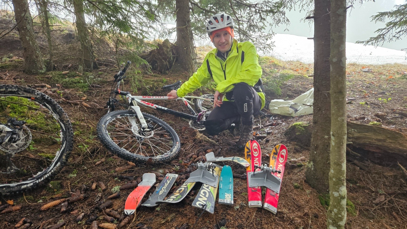 #6 Montage des skis. Montage des skis.