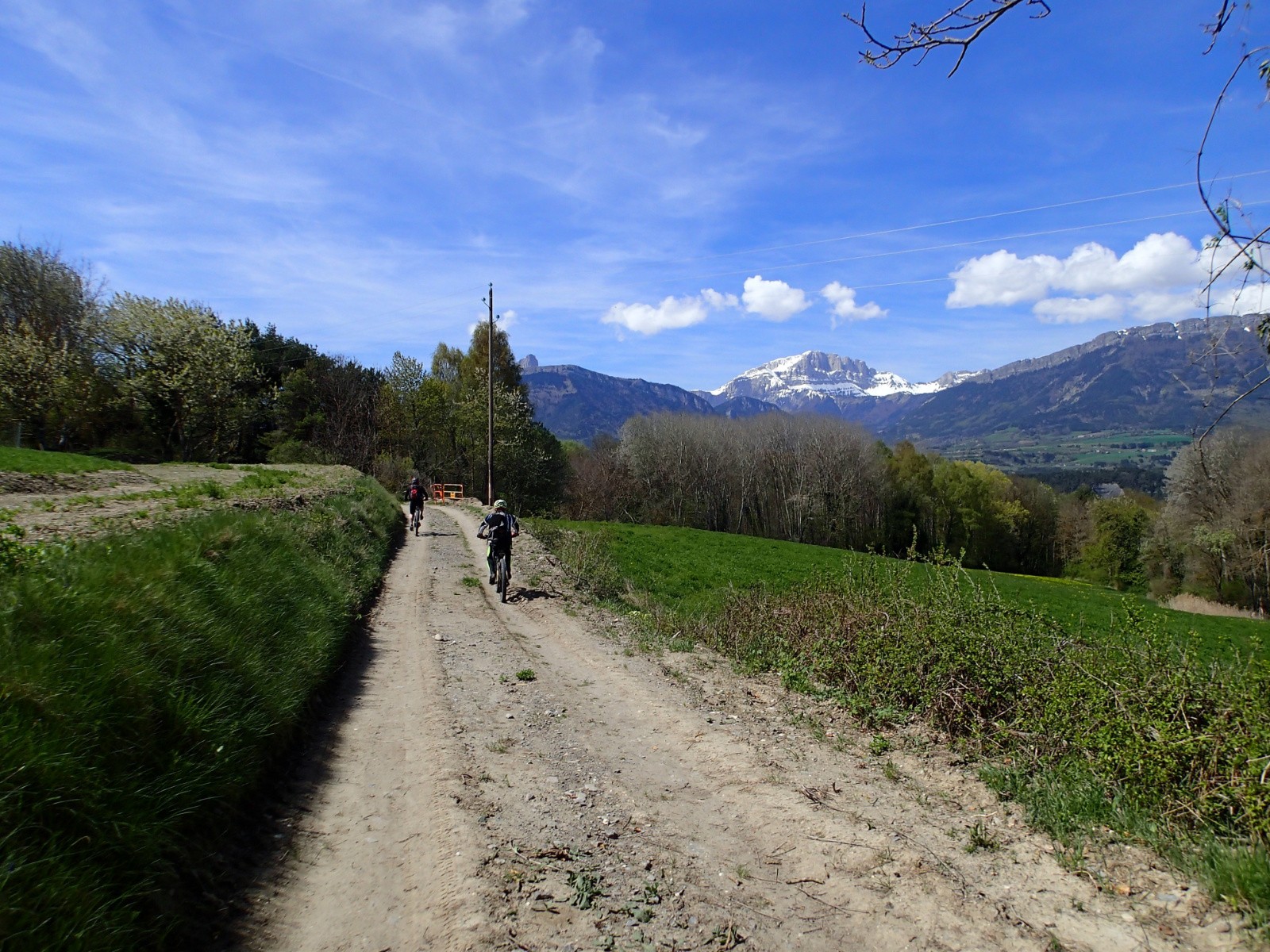 Le Grand Veymont en toile de fond...