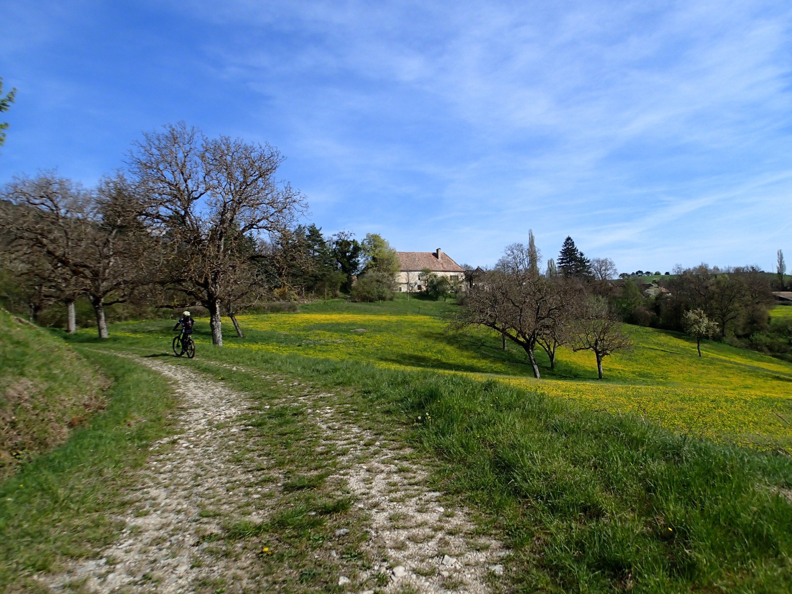 Direction St Martin de Clelles...