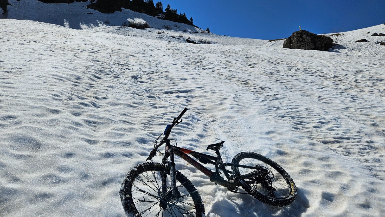 La piste du Vélard était excellente.