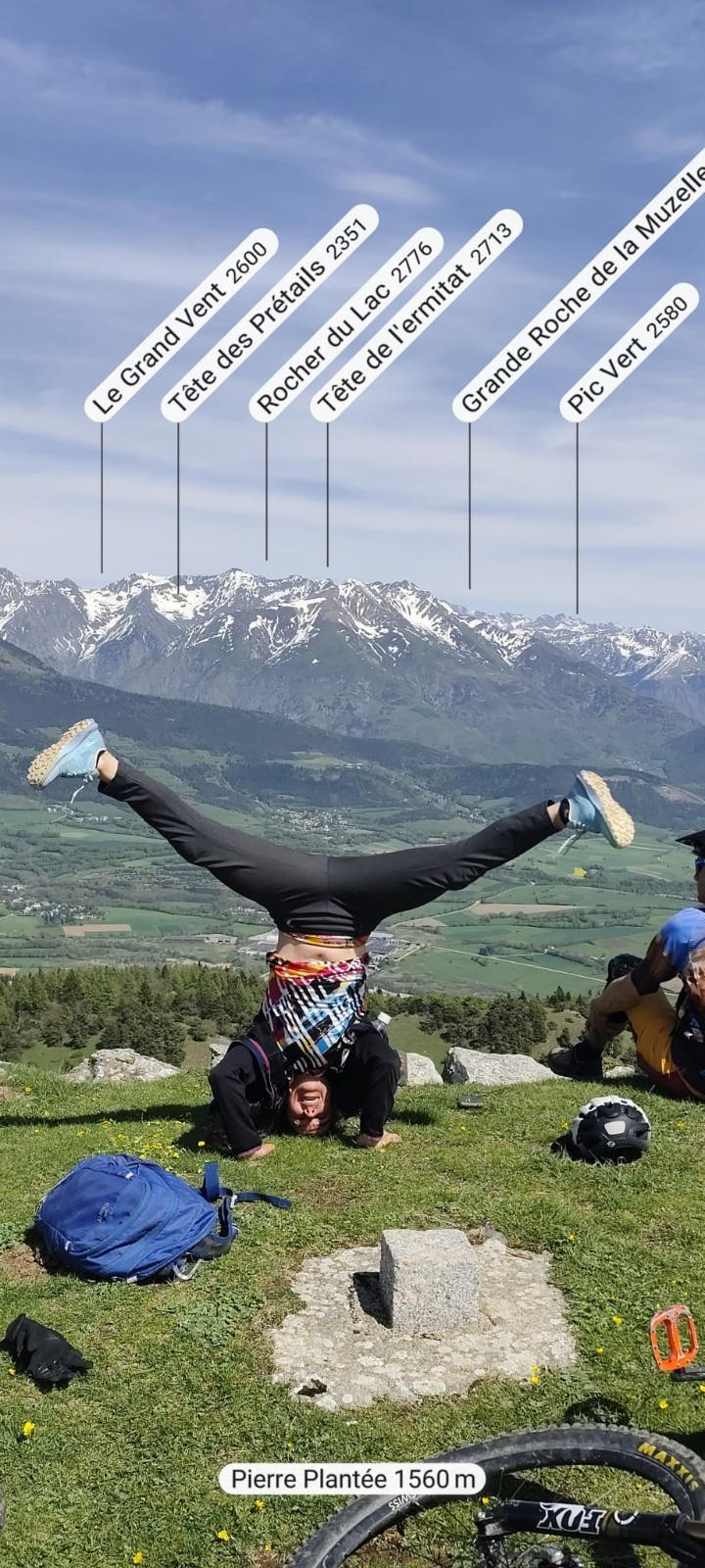 Séance yoga avec la monitrice&nbsp;