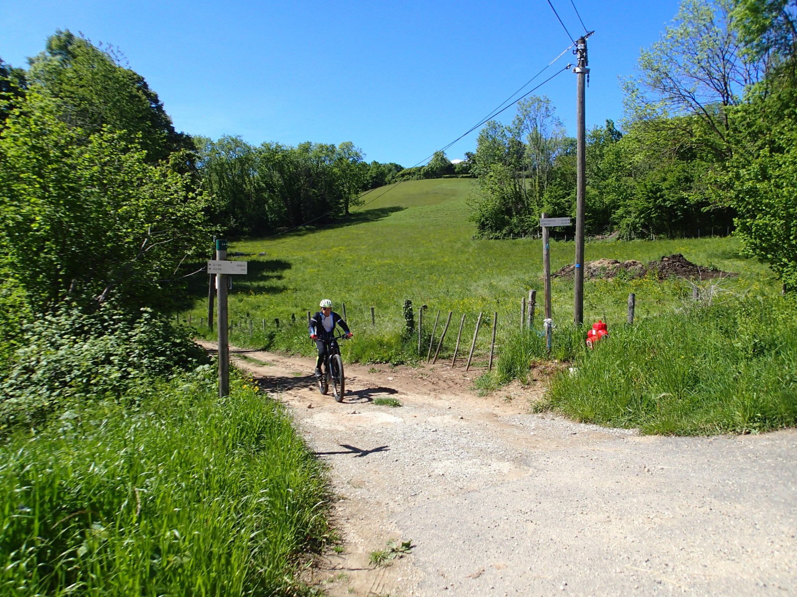 Retour à la route vers Villeneuve...