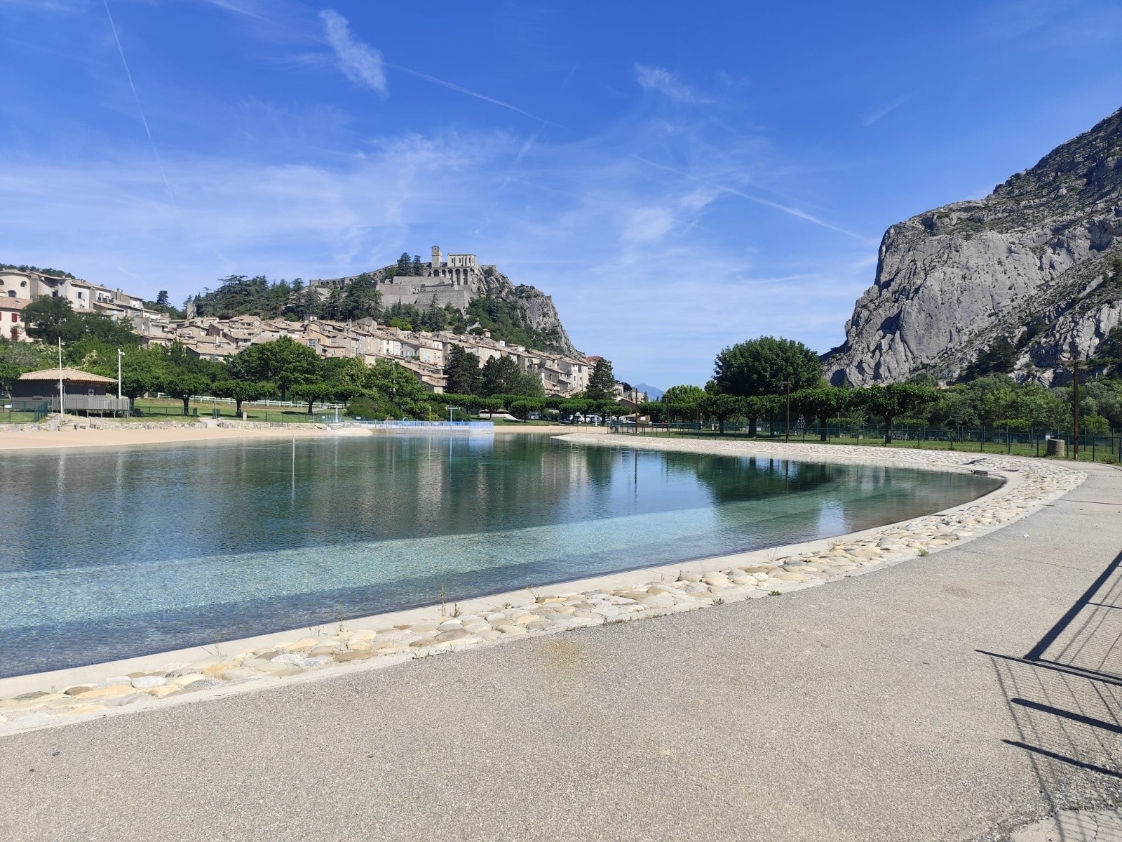 La piscine d arrivee&nbsp;
