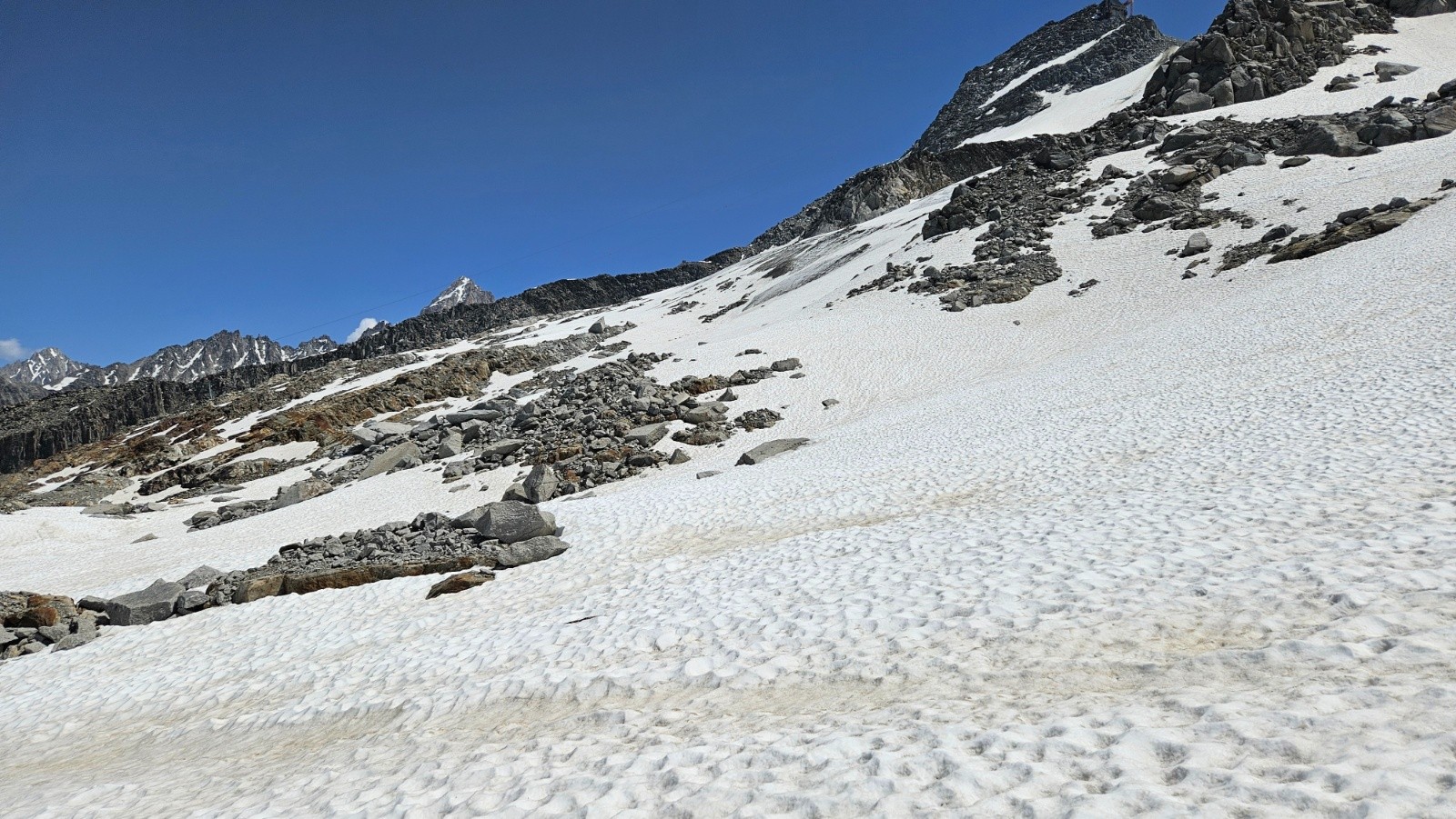 Glacier de la Pendant, la prochaine fois je vais lui faire
un câlin.