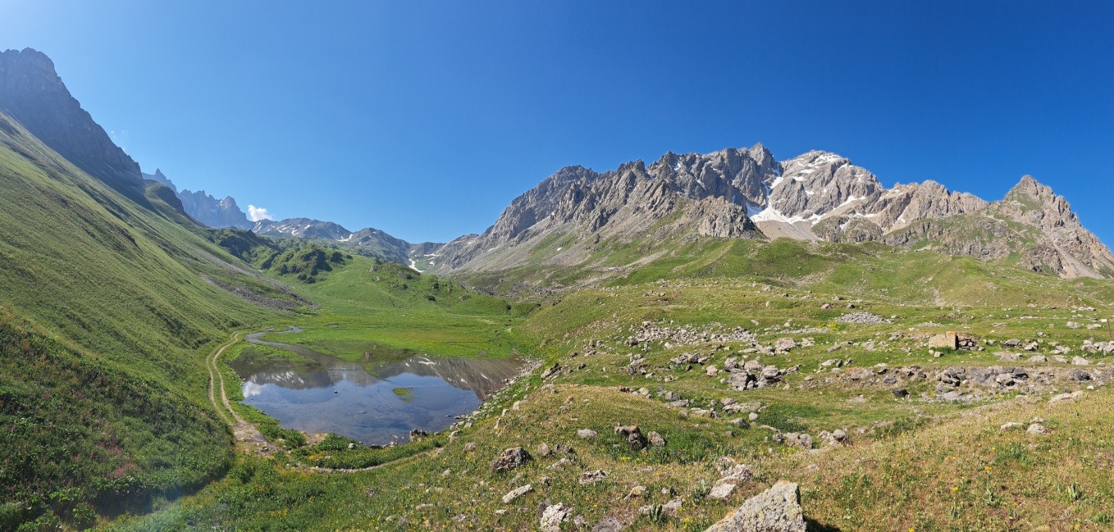 &nbsp;Lac des Mottets - Grand Galibier&nbsp;