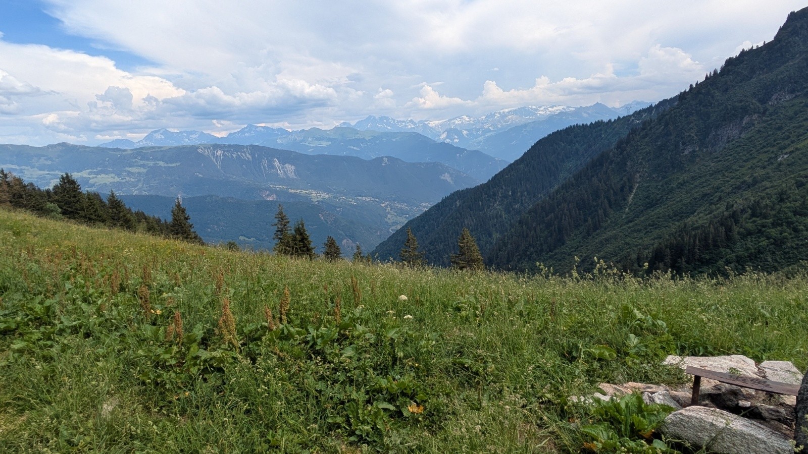 &nbsp;au loin, vanoise