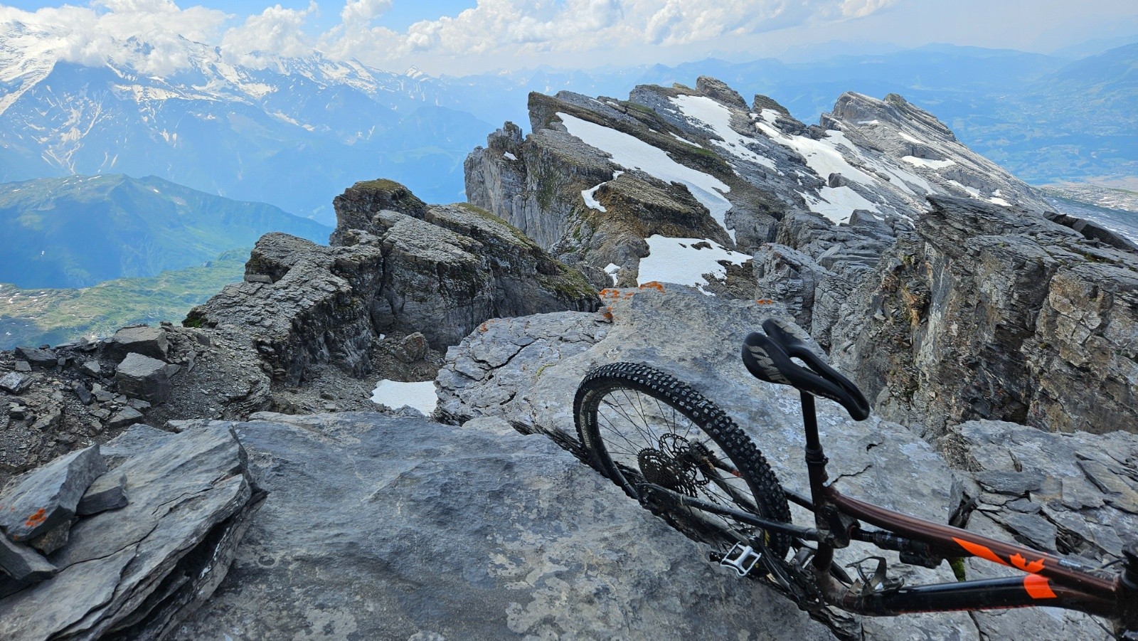 Râtelier à vélo.