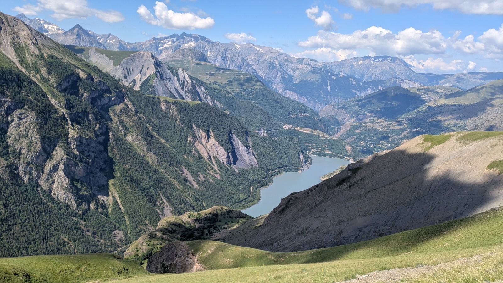 &nbsp;lac du barrage de Chambon