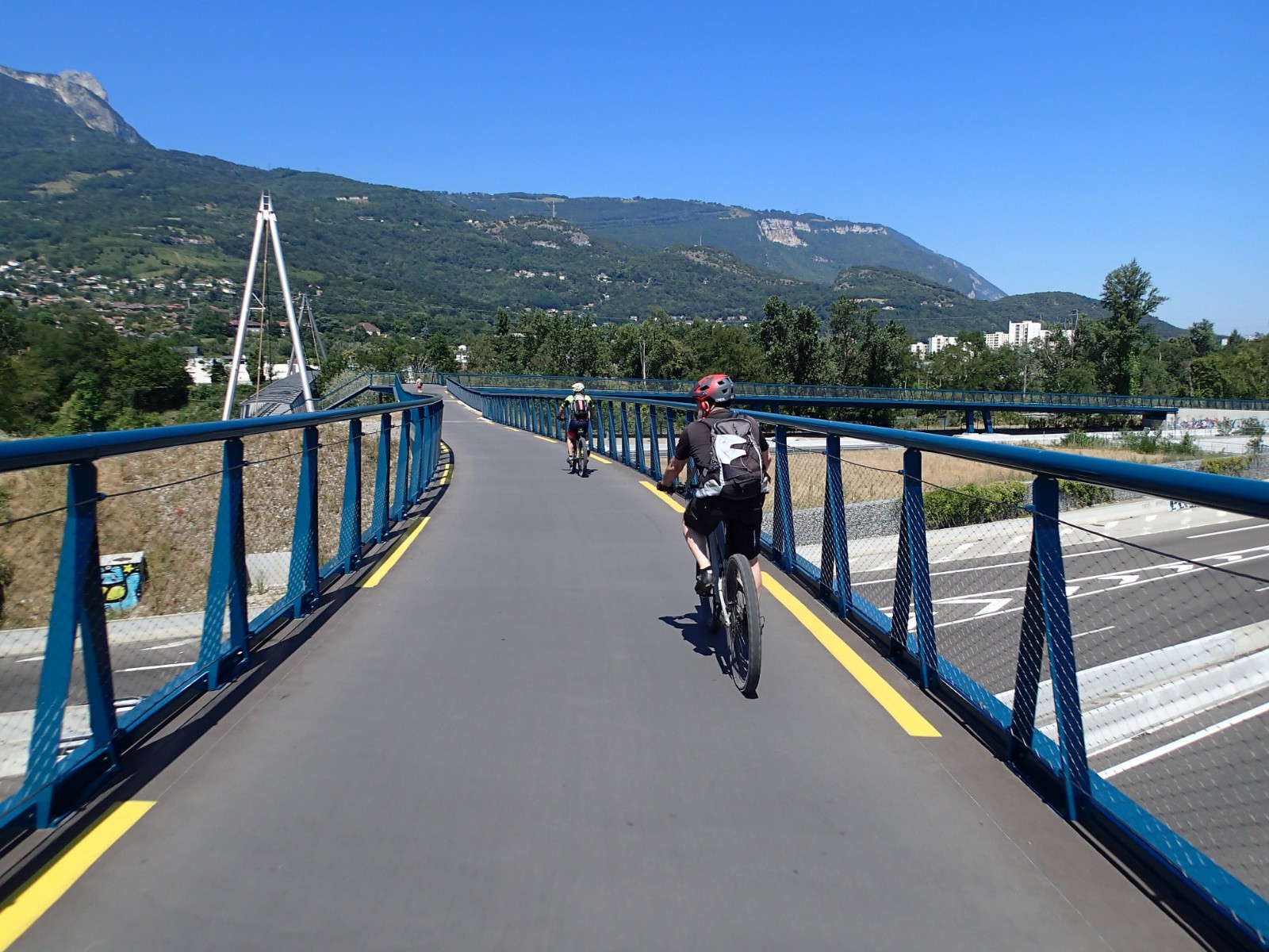 #5 La passerelle piétons/vélos du Rondeau, bien pratique !!! La passerelle piétons/vélos du Rondeau, bien pratique !!!
