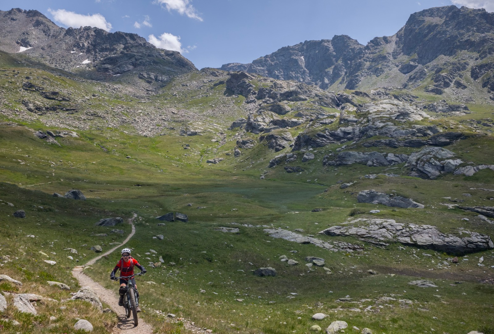 Les grands linéaires sous le lac des Bataillères&nbsp;