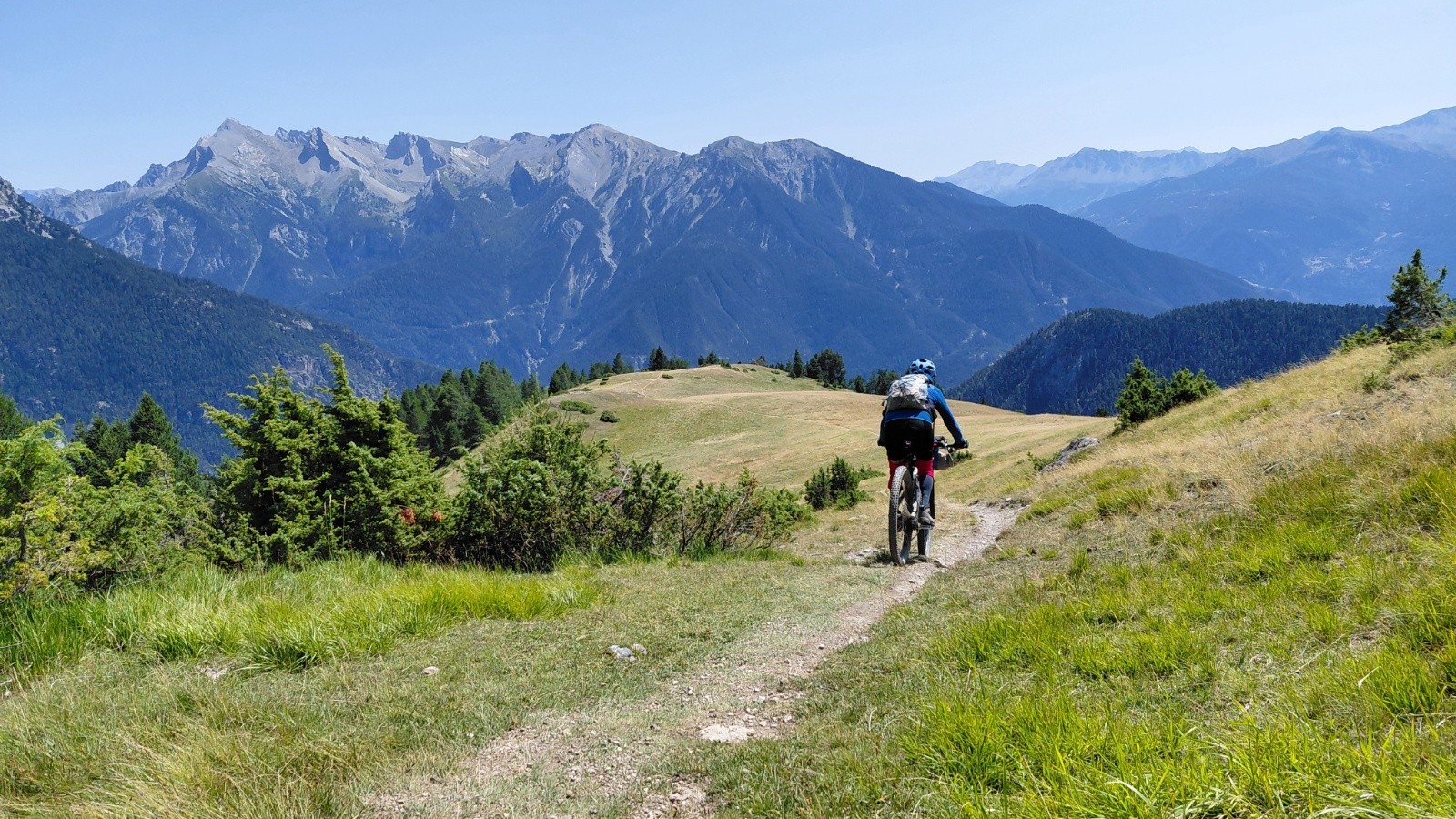#24 Descente du col Garnier Descente du col Garnier