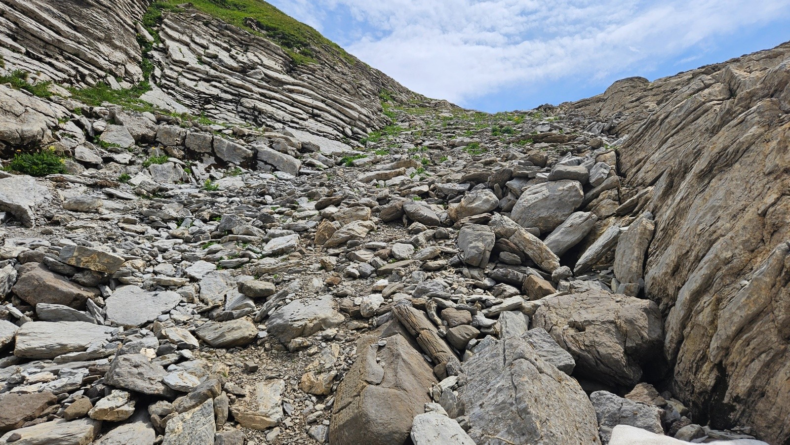 Descente du Col du Colonney, moi j’adore.&nbsp;