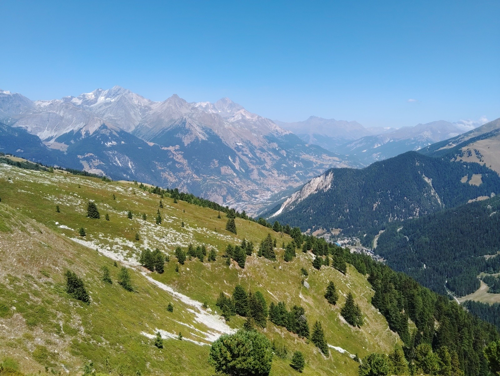 &nbsp;Massif de la Vanoise en face&nbsp;
