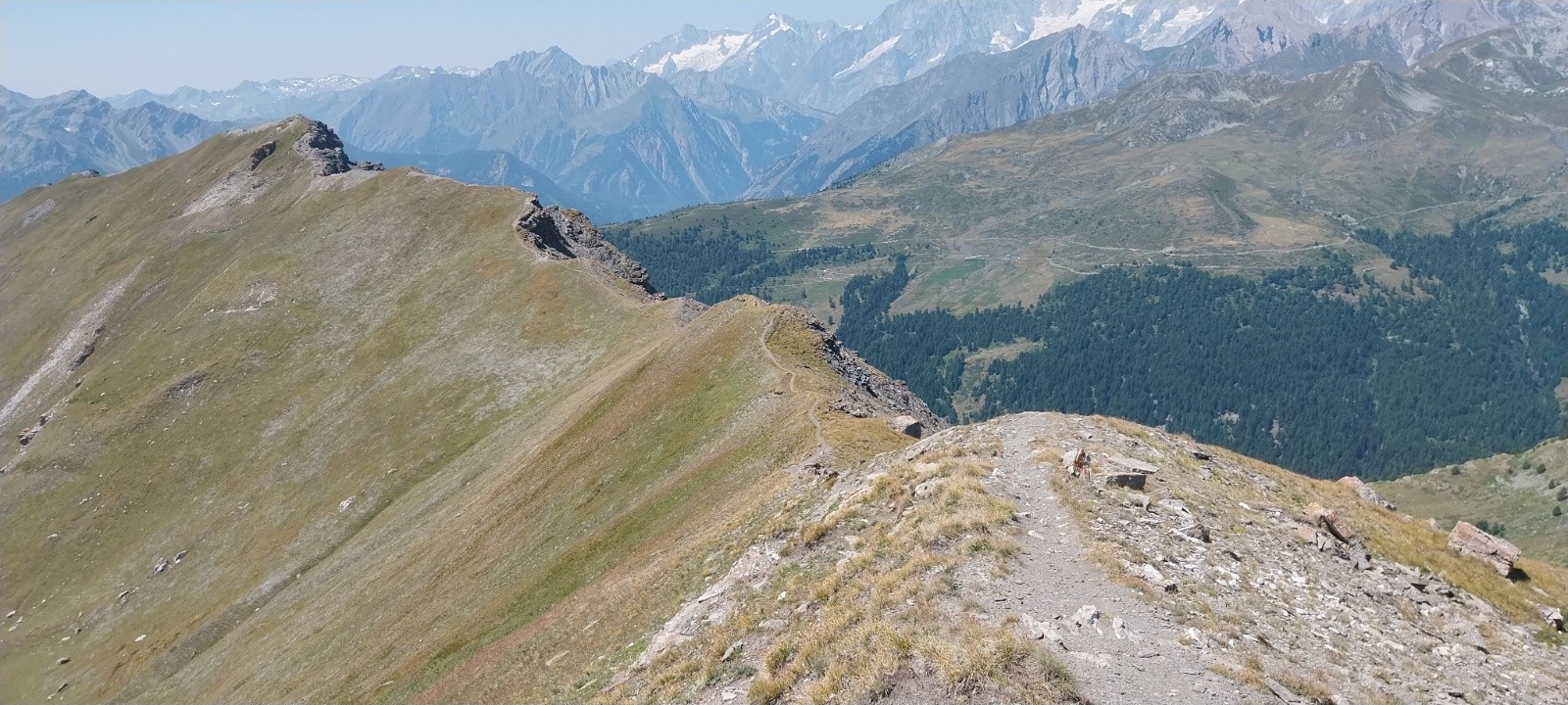 #10 Début de la crête, quelle ligne ! Début de la crête, quelle ligne !