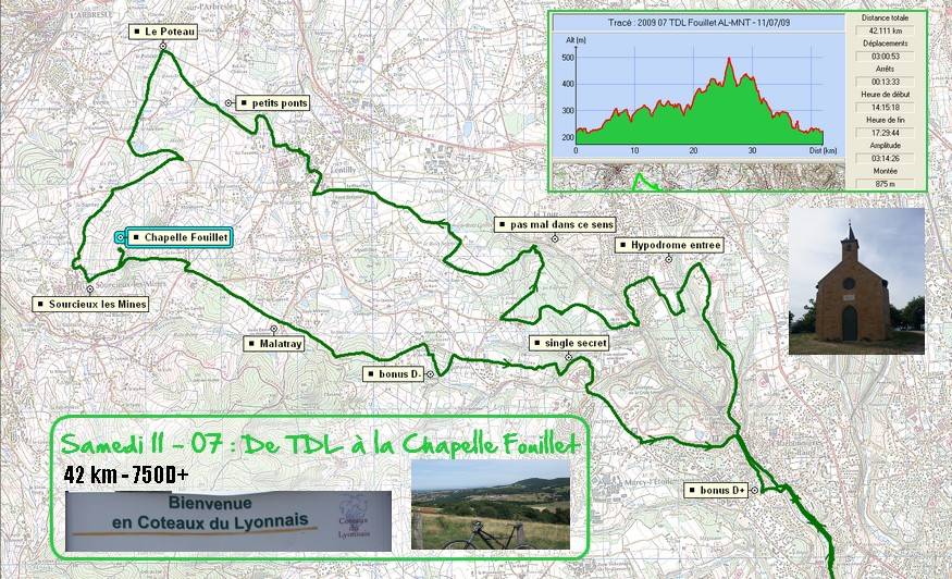 trace : le parcours