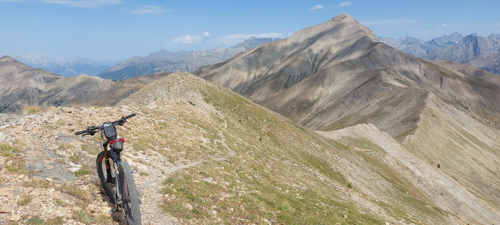 Entre le sommet et le col de Rouanette&nbsp;