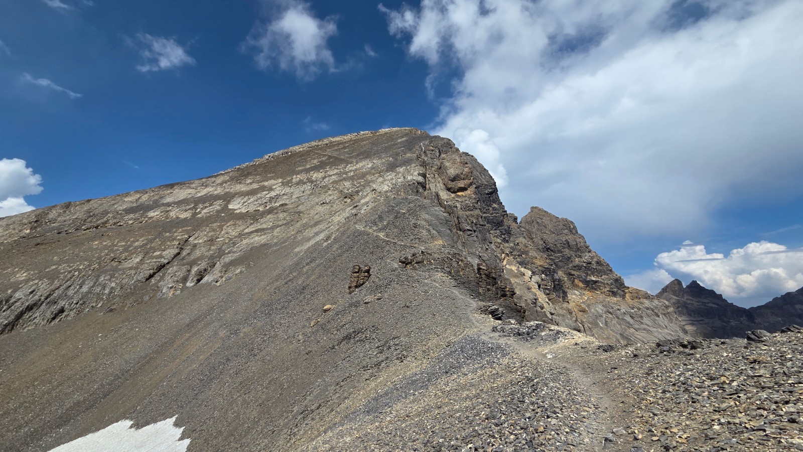 Dernière section (depuis le Col du Paresseux)&nbsp;