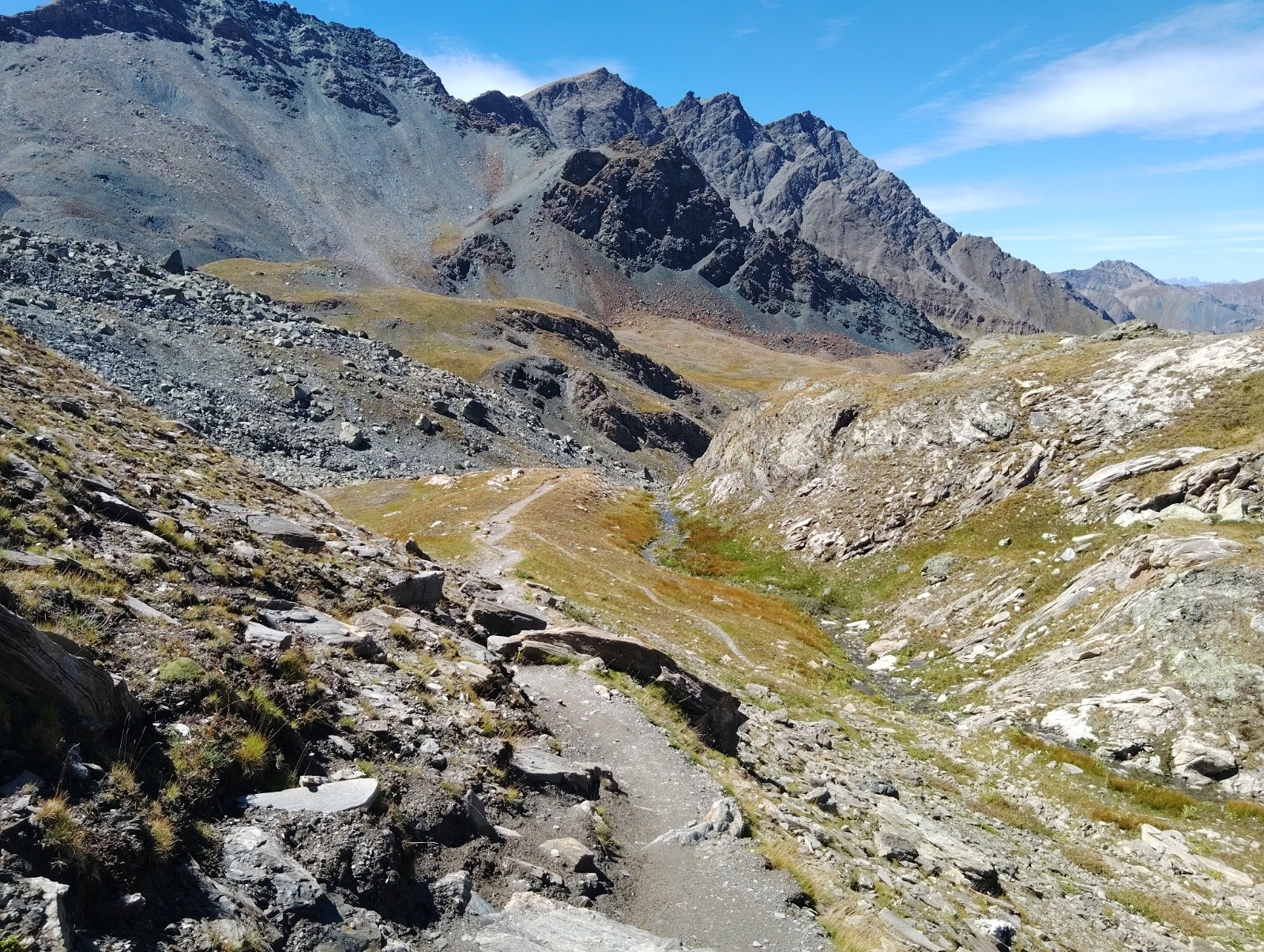 #32 Descente sur le refuge de la blanche Descente sur le refuge de la blanche