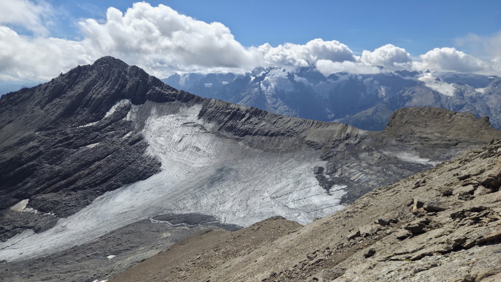 Aiguille du Goléon - Glacier Lombard&nbsp;