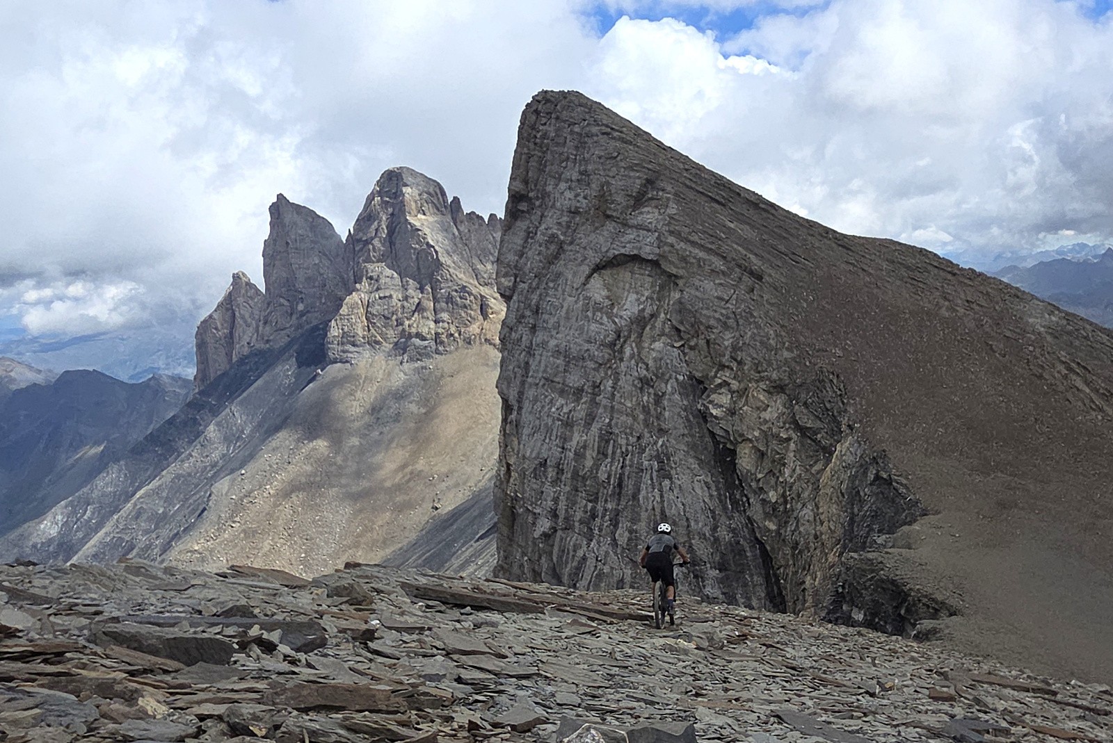 Aiguille Centrale de la Saussaz et Aiguilles d'Arves&nbsp;