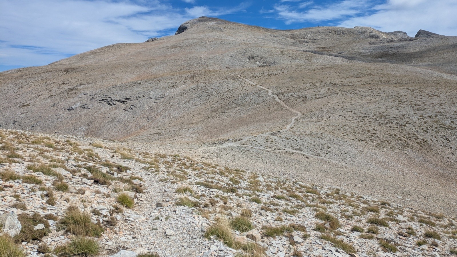 &nbsp;Pic de Bure et beau sentier