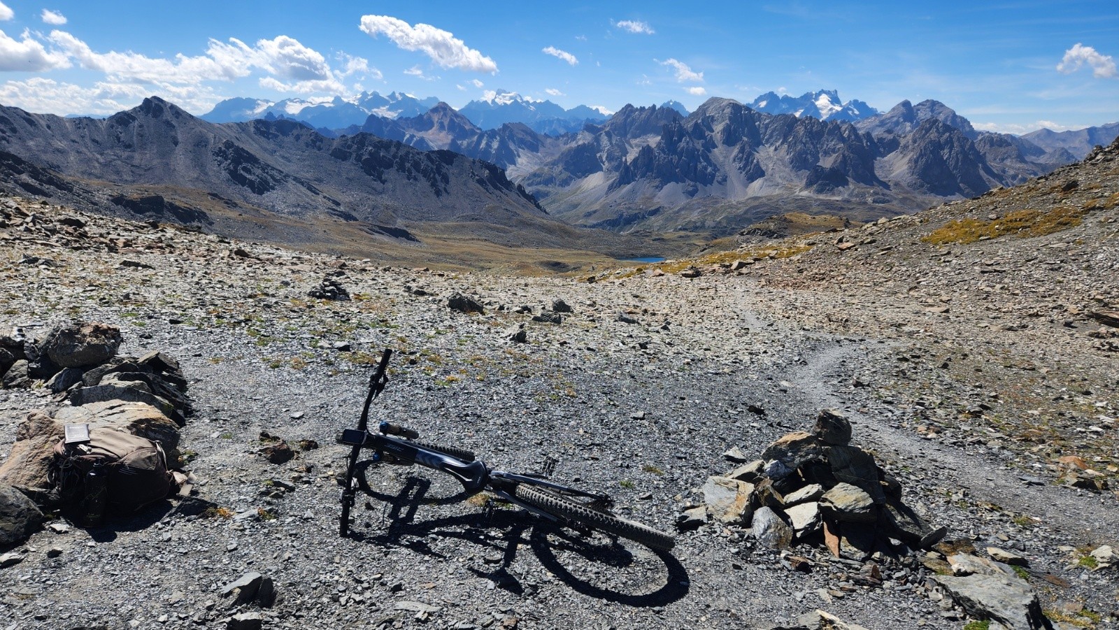 #5 Ecrins et Cerces depuis le col des Muandes Ecrins et Cerces depuis le col des Muandes