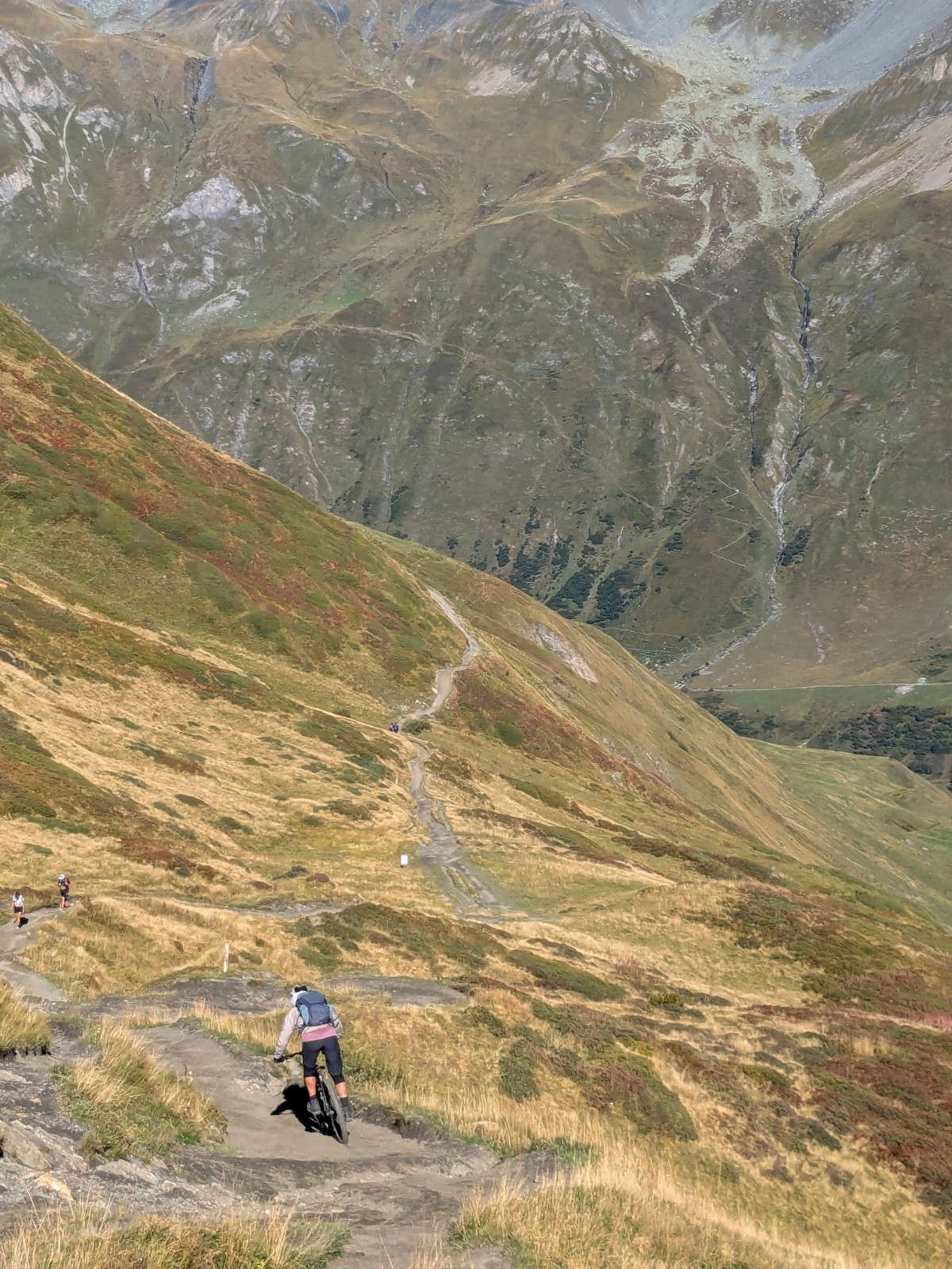 #47 Descente du Grand Col Ferret Descente du Grand Col Ferret