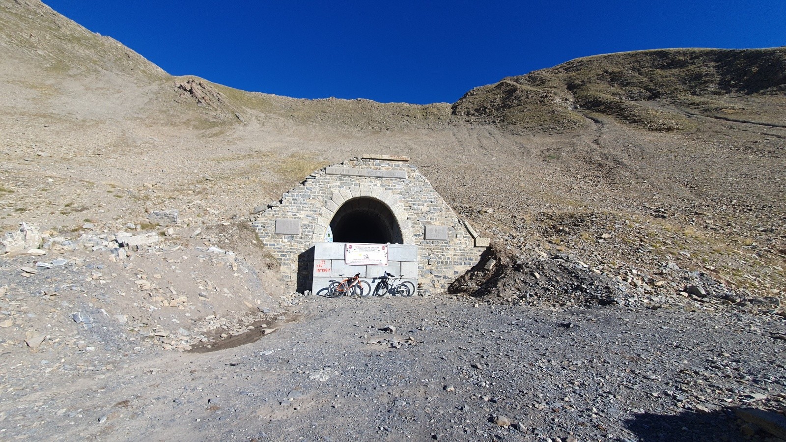 #3 Tunnel Parpaillon coté Ubaye Tunnel Parpaillon coté Ubaye