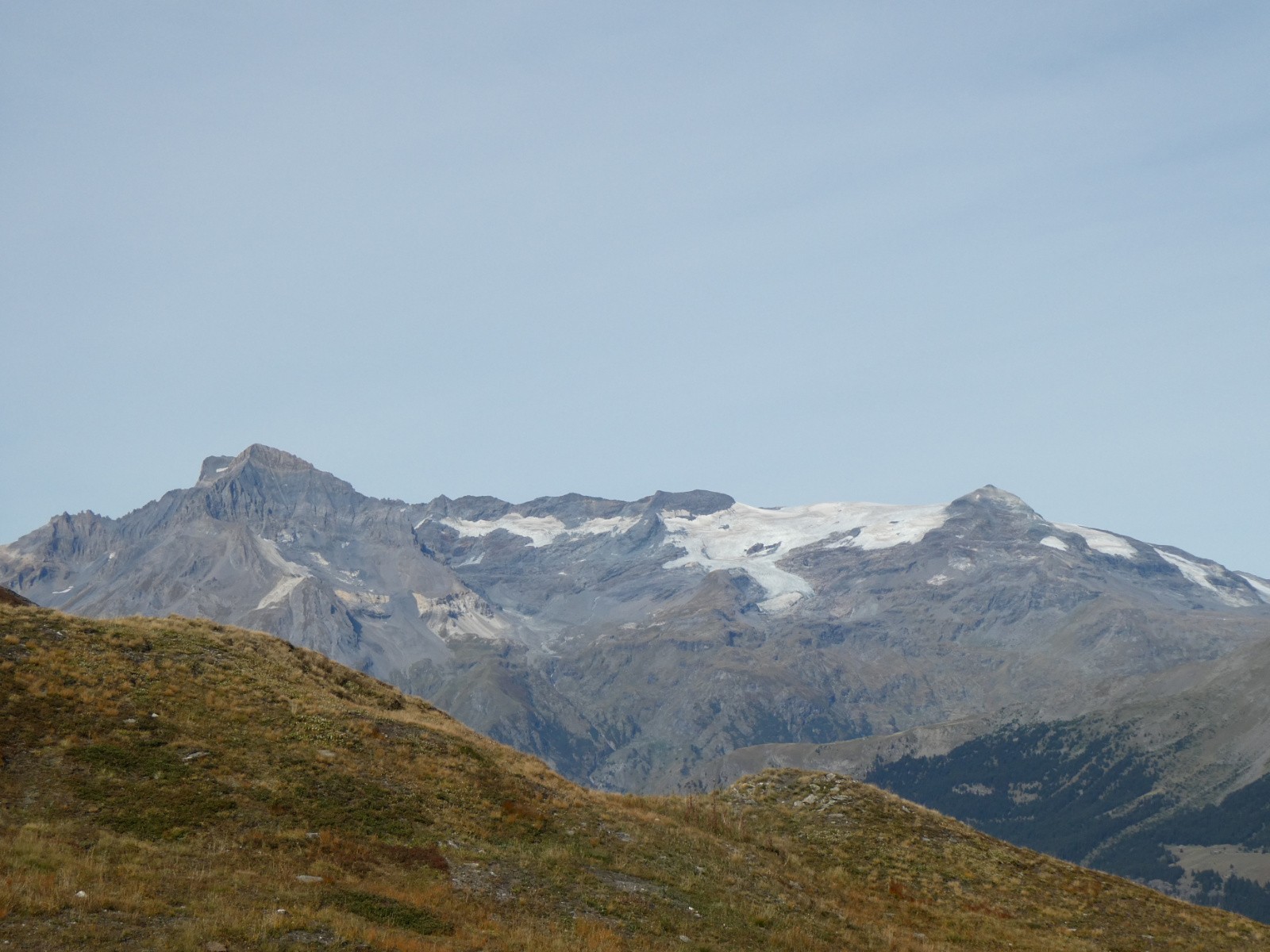 #1 La Parrachée et les dômes de la Vanoise. La Parrachée et les dômes de la Vanoise.