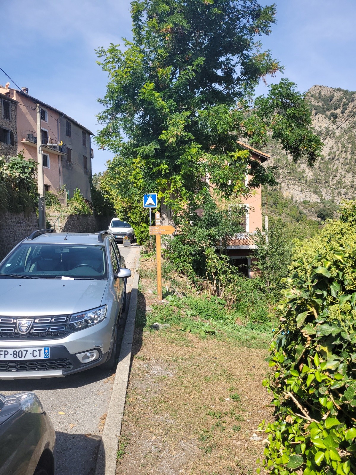 #20 Arrivée à Utelle Arrivée à Utelle