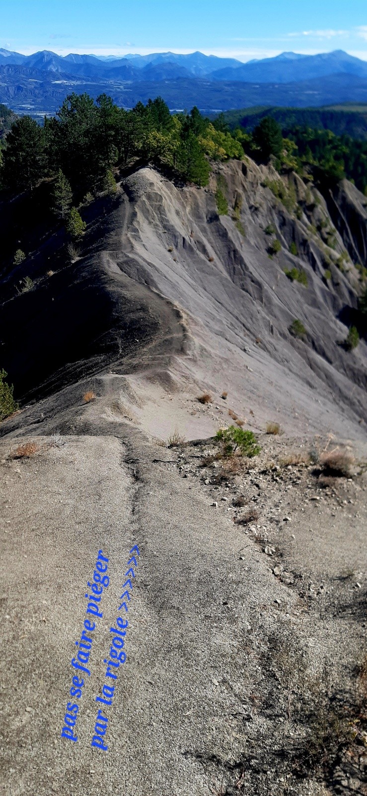 #7 Ça rigole pas ici avec celle rigole pile sur l Ça rigole pas ici avec celle rigole pile sur l'arête!