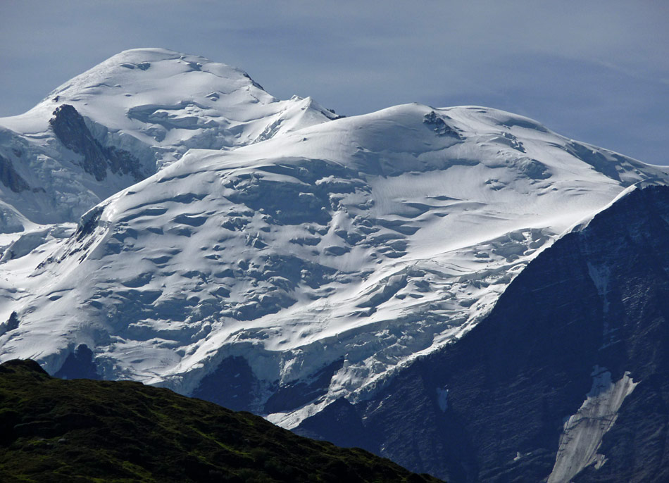 #2 Mont-Blanc : Le Mt Blanc et le Dôme du goûter. Mont-Blanc : Le Mt Blanc et le Dôme du goûter.
