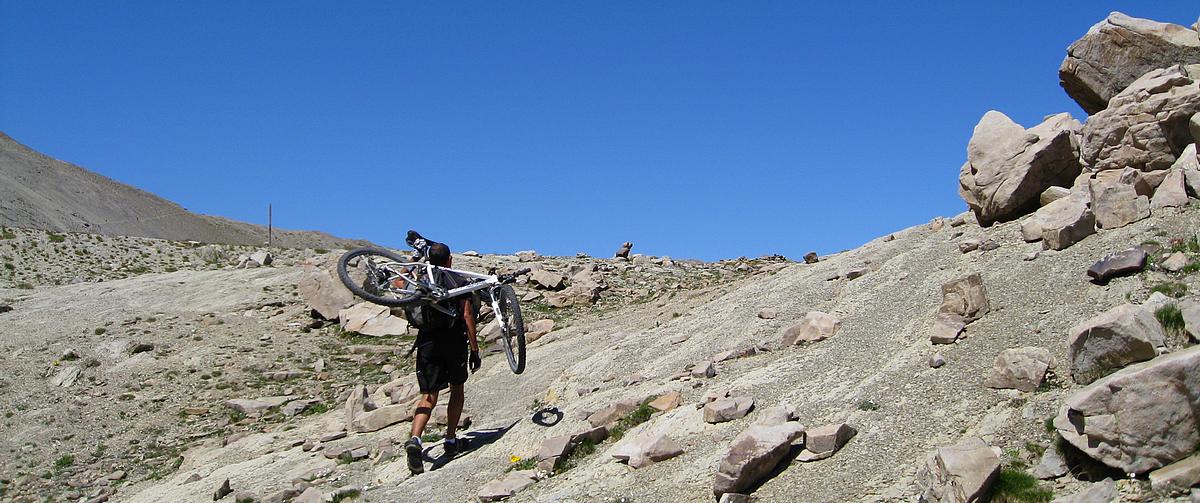 Arrivée au col : de Vautreuil