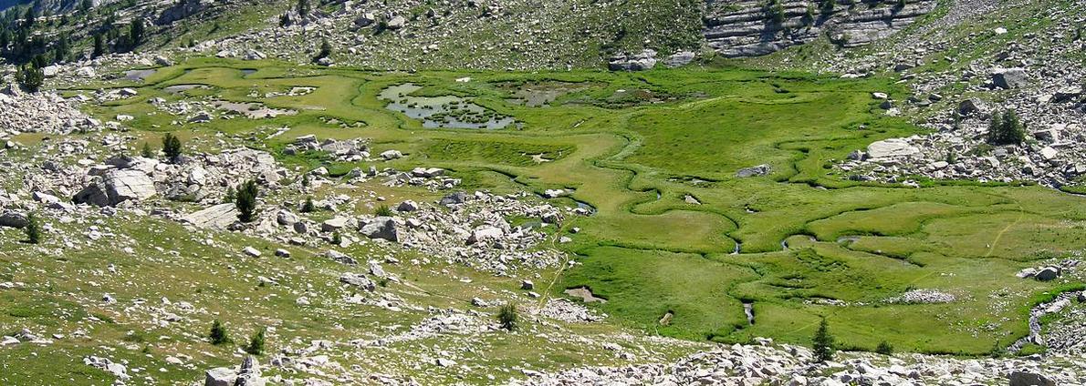 Le lac des Eaux-Tortes : et ses méandres