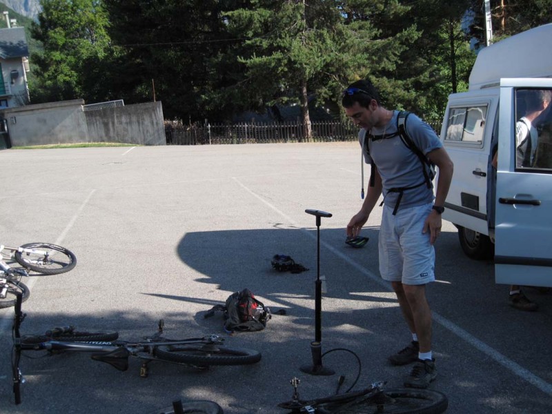 Bourg d'Oisans : Au départ était la pression