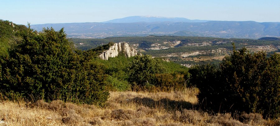 Monts du Vaucluse : dominés par le Ventoux