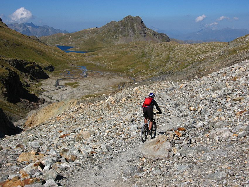 #15 Quirlies : Le superbe sentier sous la moraine Quirlies : Le superbe sentier sous la moraine