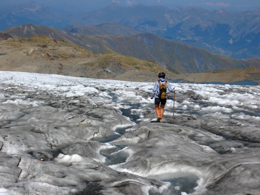 #11 Quirlies : Sev à pied, ça ruisselle sur le glacier Quirlies : Sev à pied, ça ruisselle sur le glacier