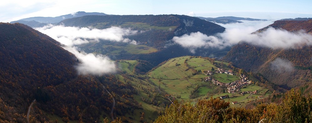 panorama : depuis la croix d'Evosge