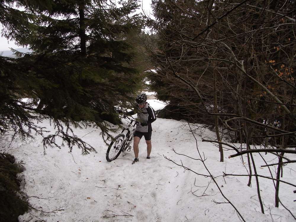 Dernière neige : portion courte mais bien chiante