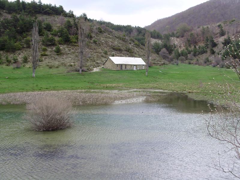 Lac Peyssier : Bien triste par ce temps...