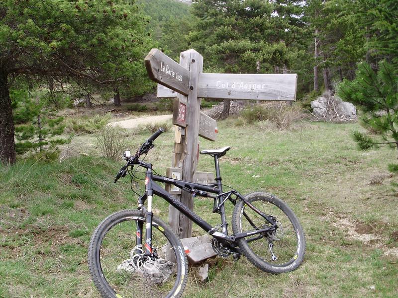 Col d'Aujour : Et ma monture !