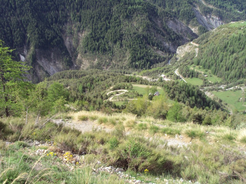 montee : dans les ginestets