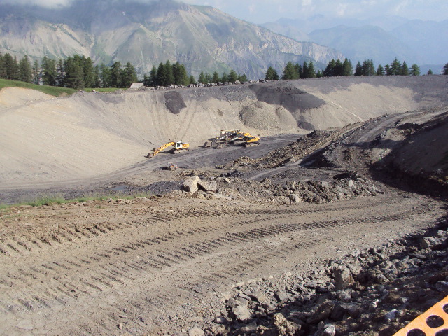 #3 sur les pistes : retenue collinaire sur les pistes : retenue collinaire