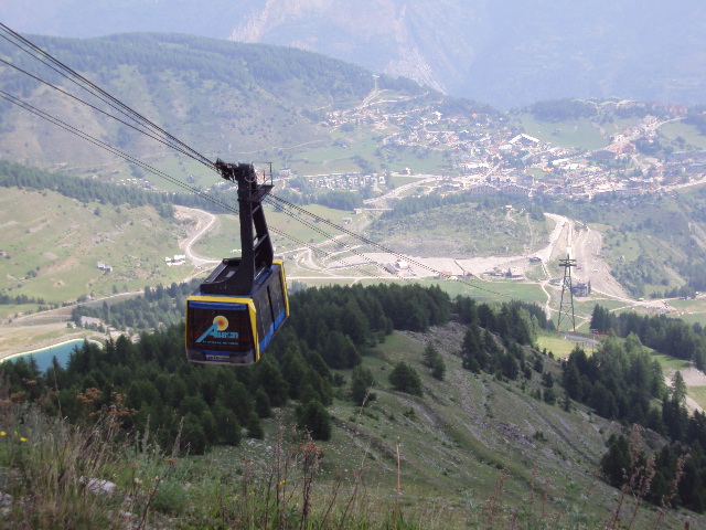 #11 auron : vue d auron de la gare de las donnas auron : vue d auron de la gare de las donnas