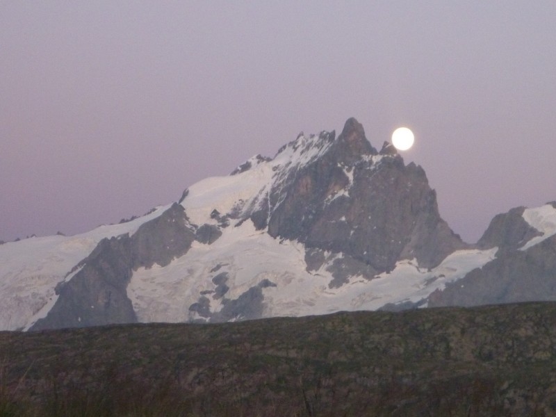 Plateau d'Emparis : Pleine Lune