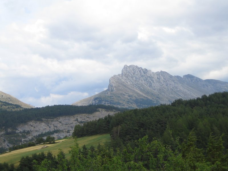 Pic Ponsin : a droite du Col du Noyer