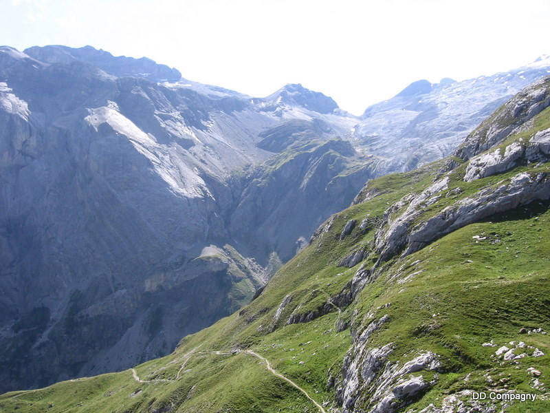Sentier : Belle section technique sur Armeillon (2130m)