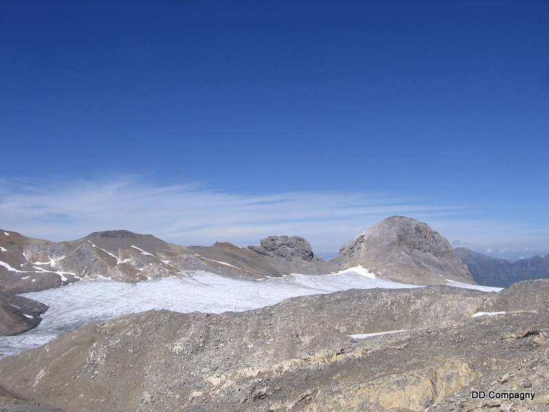 Wildstrubel : Glacier de la Plaine Morte et Wildstrubel